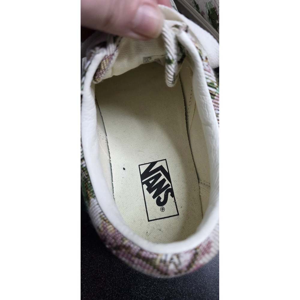 Vans Old Skool Tapestry Floral Marshmallow M13‎ FP Skater Casual Surf Boho - Picture 6 of 8